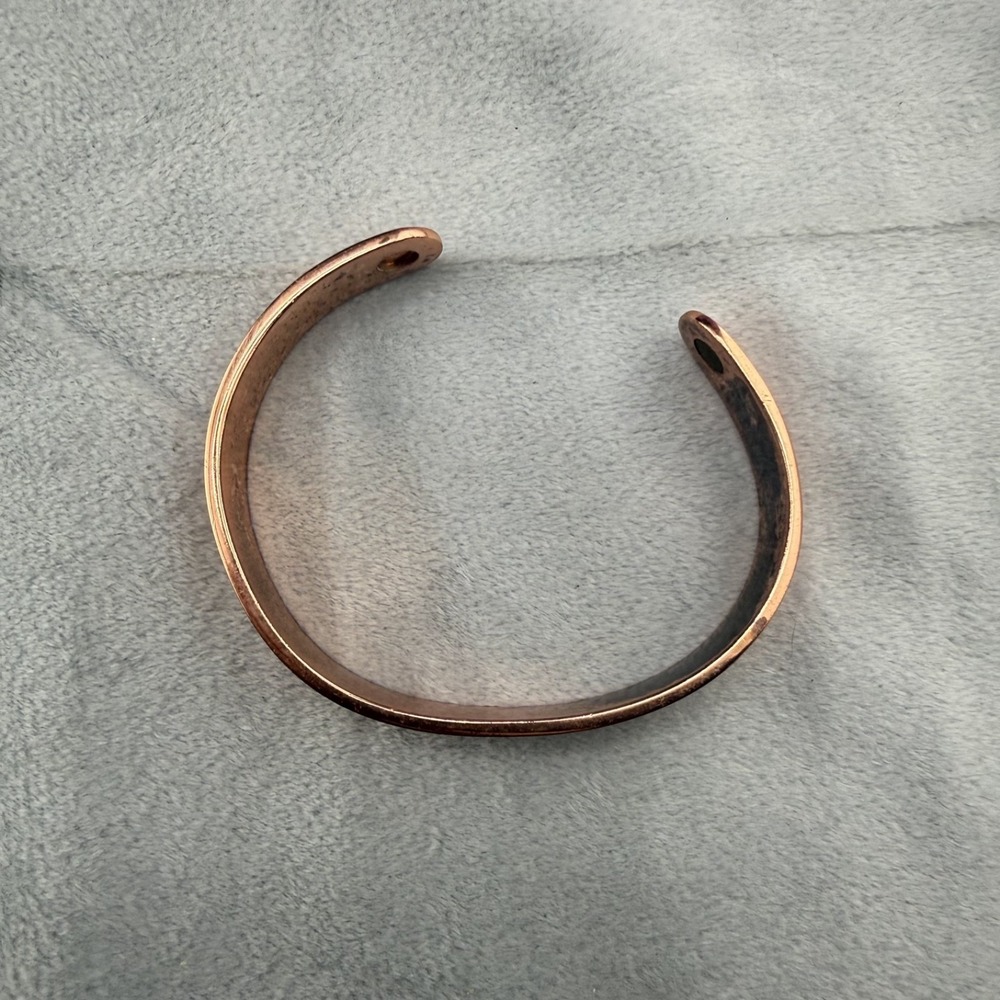 Vintage Copper Cuff Bracelet - Picture 3 of 6